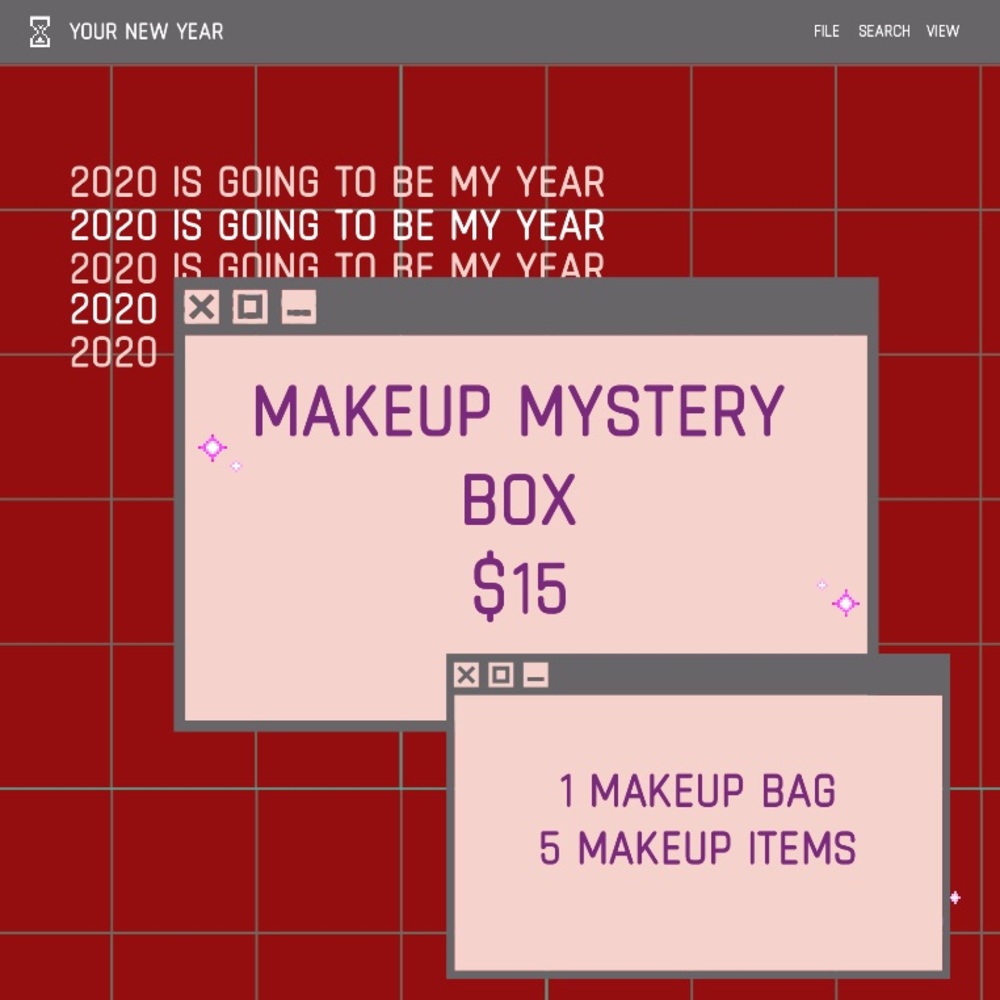 Make up mystery bag
